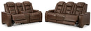 The Man-Den Sofa, Loveseat and Recliner