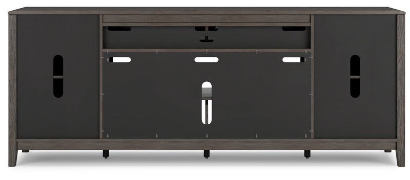 Montillan XL TV Stand w/Fireplace Option