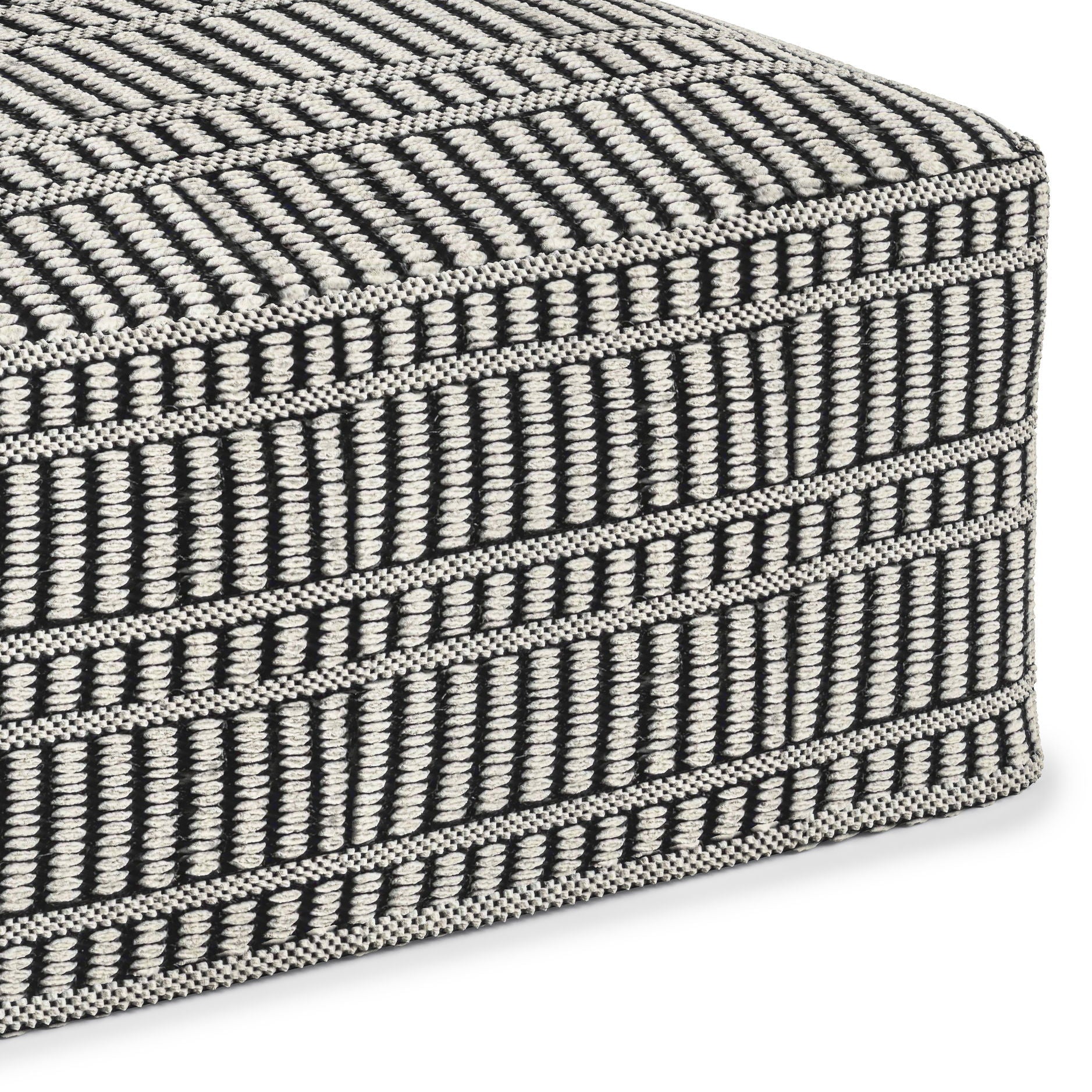 Safford - Square Outdoor / Indoor Pouf