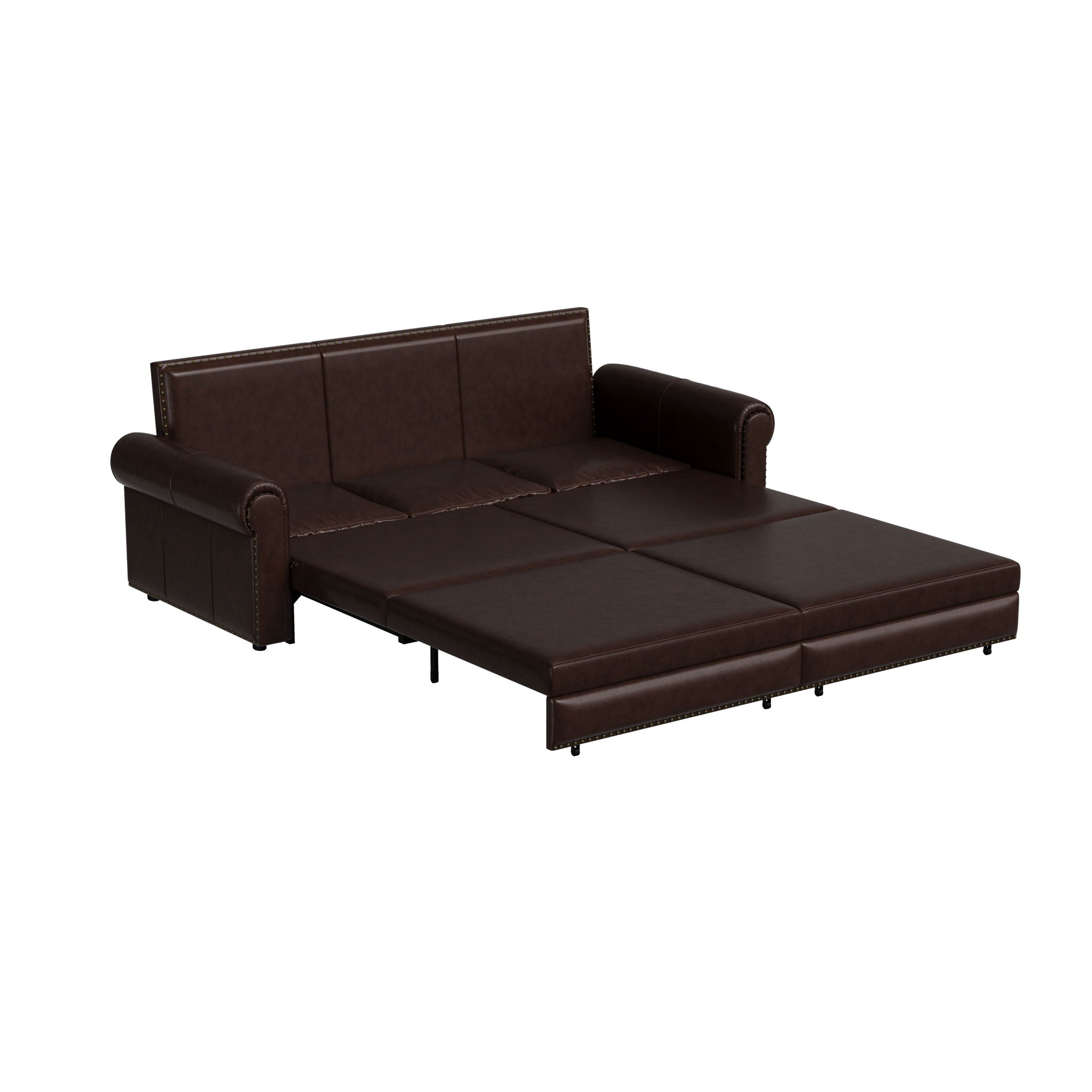 Chesterfield Sofa & Pull Out Bed