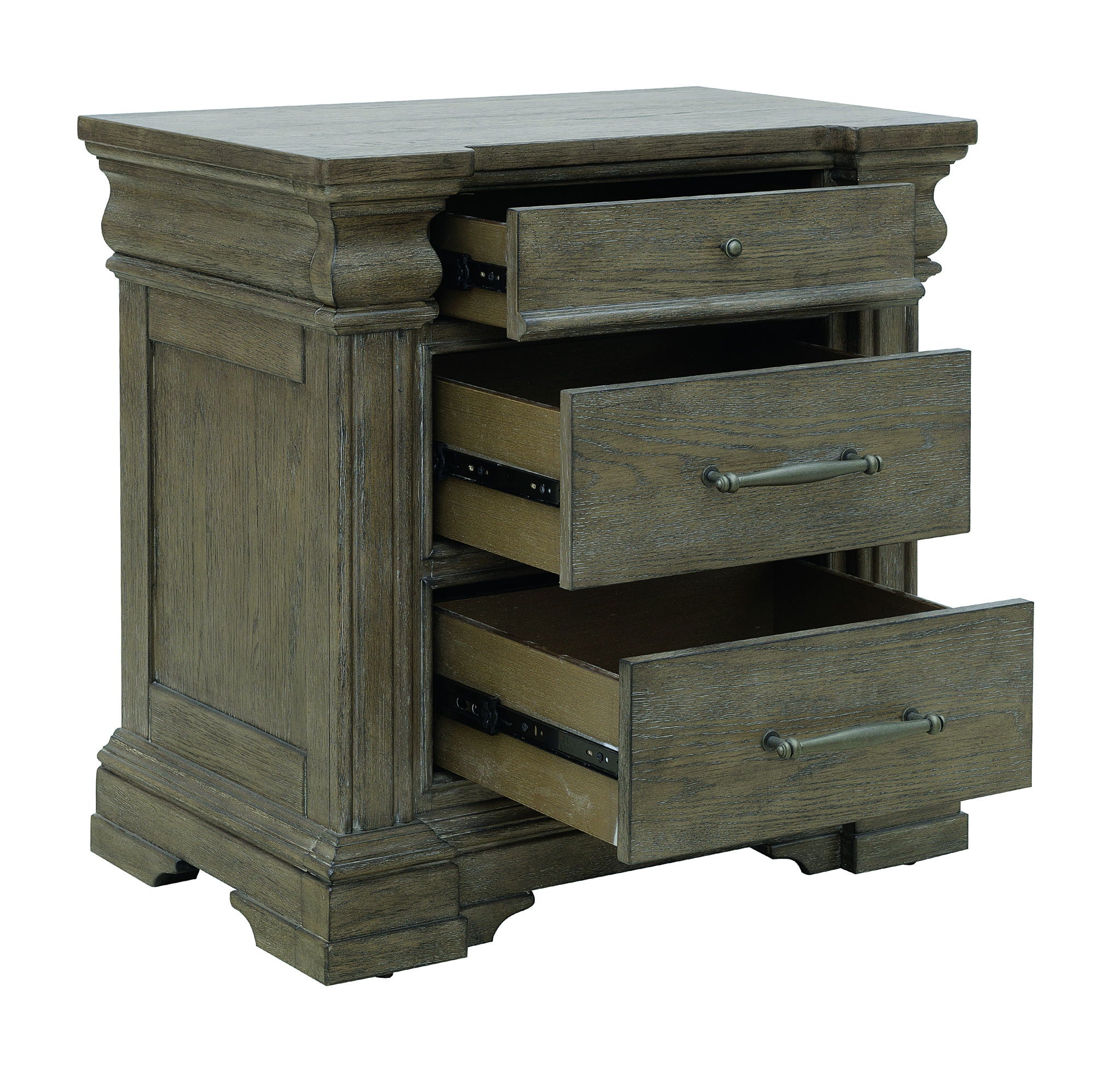 Madison Ridge - 3 Drawer Nightstand