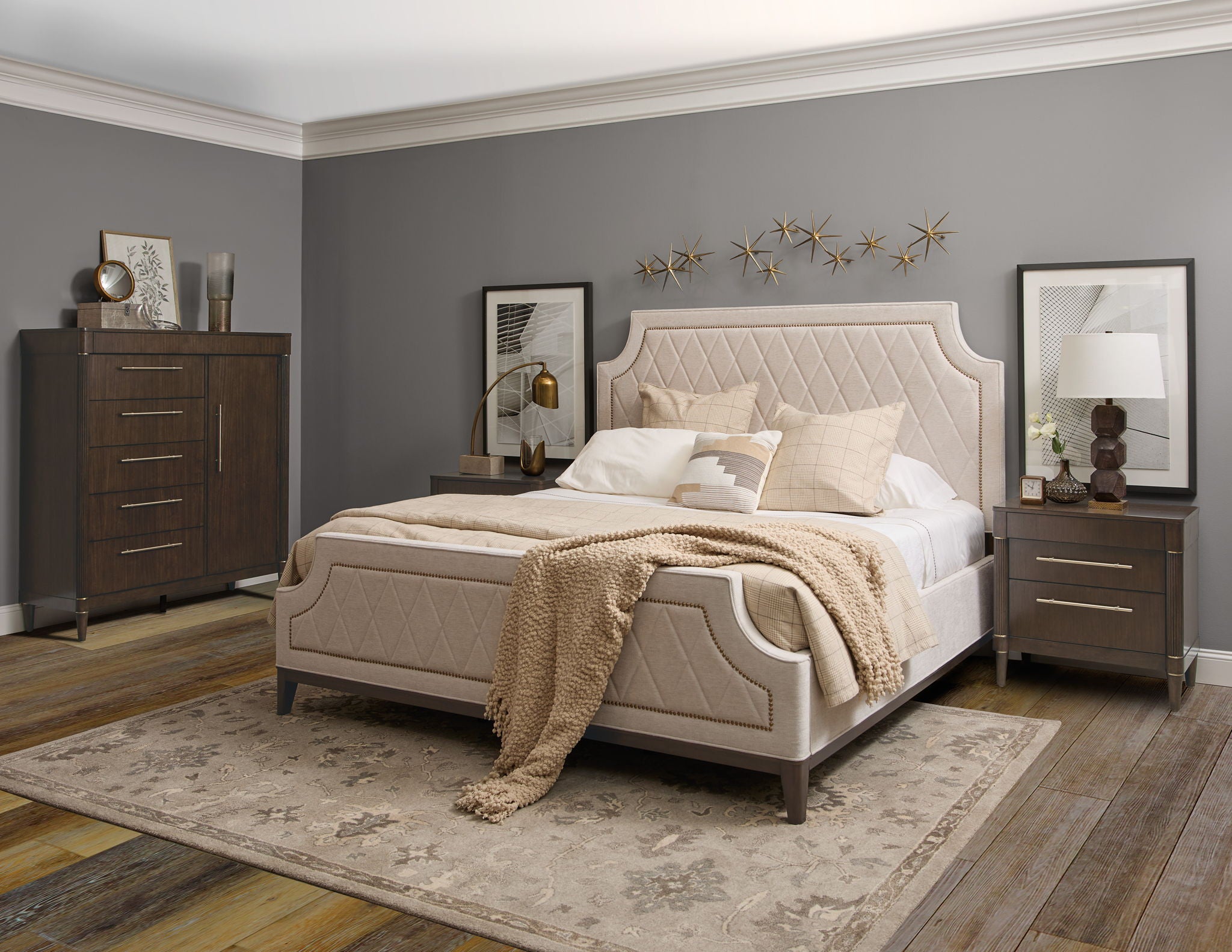 Asher Park - Upholstered Bed