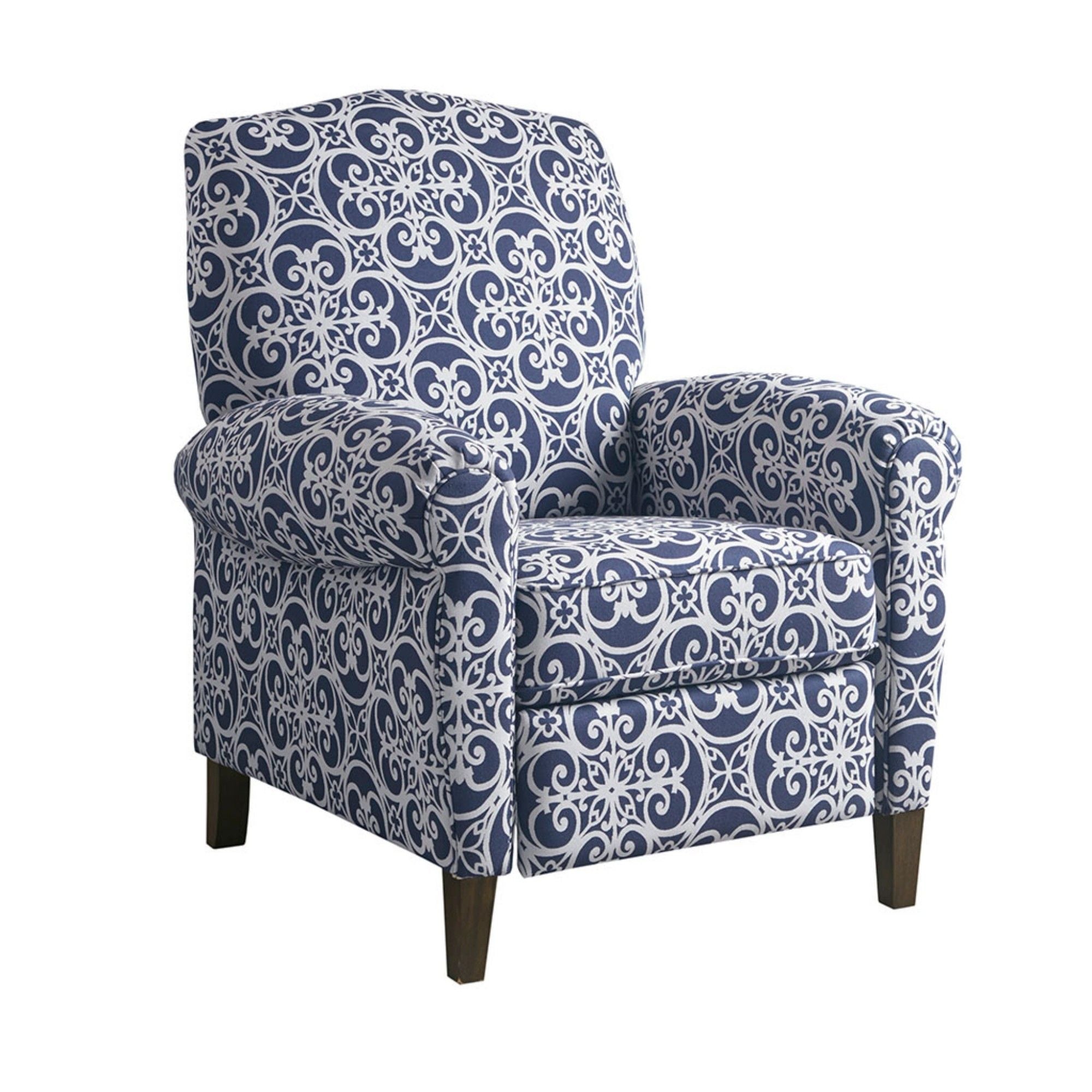 Kirby - Transitional Push Back Recliner Chair
