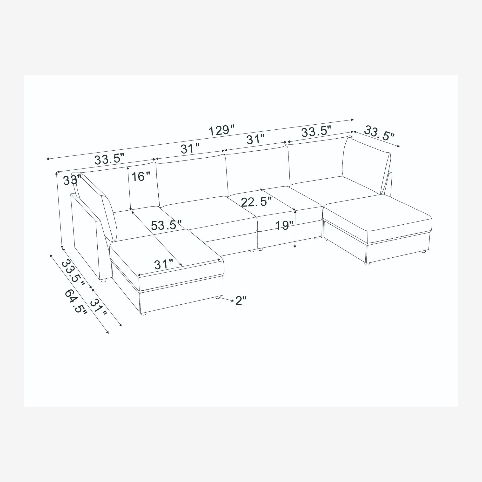 Reversible Modular Sectional With Custom Configuration And Premium Upholstery - Dark Green