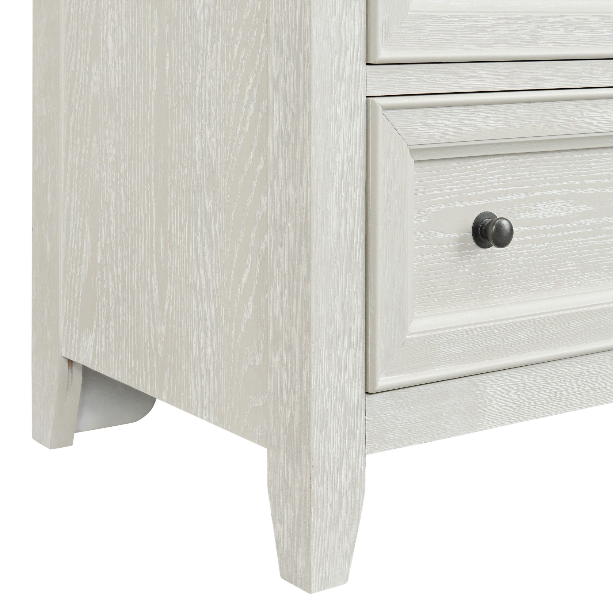 3 Drawer Nightstand With USB Charging Port