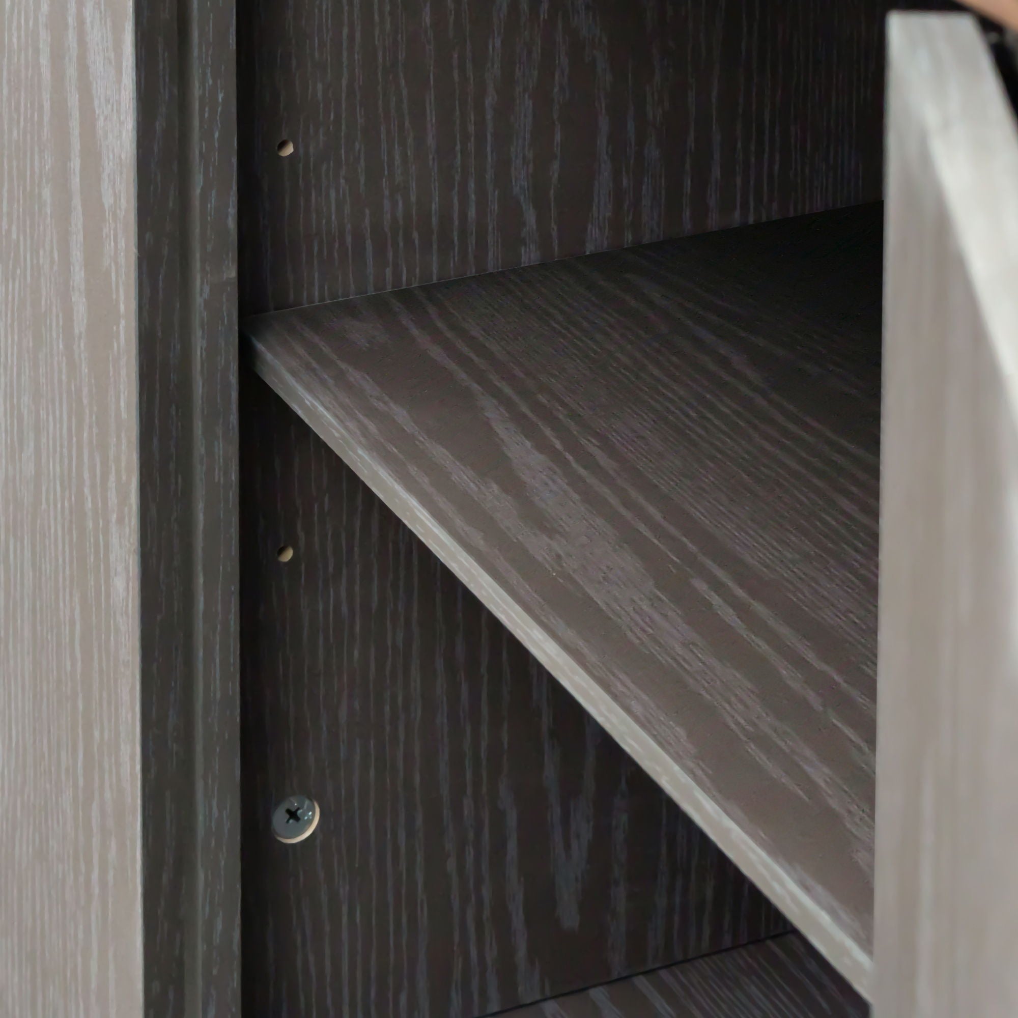 Nightstand With Adjustable Shelf