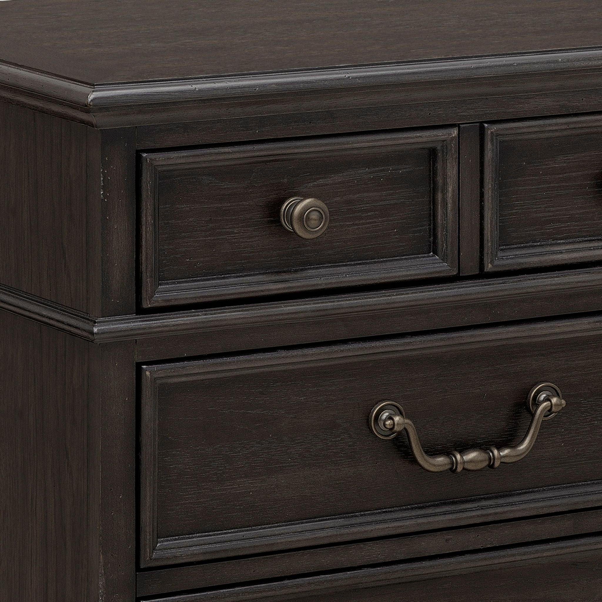 Hickory Creek - 3 Drawer Nightstand - Brown