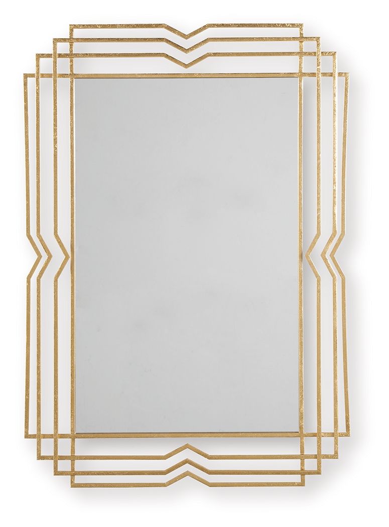 Claybrook - Accent Mirror - Gold Finish