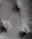 Charlotte - Grey Velour Dining Chair (Set of 2)