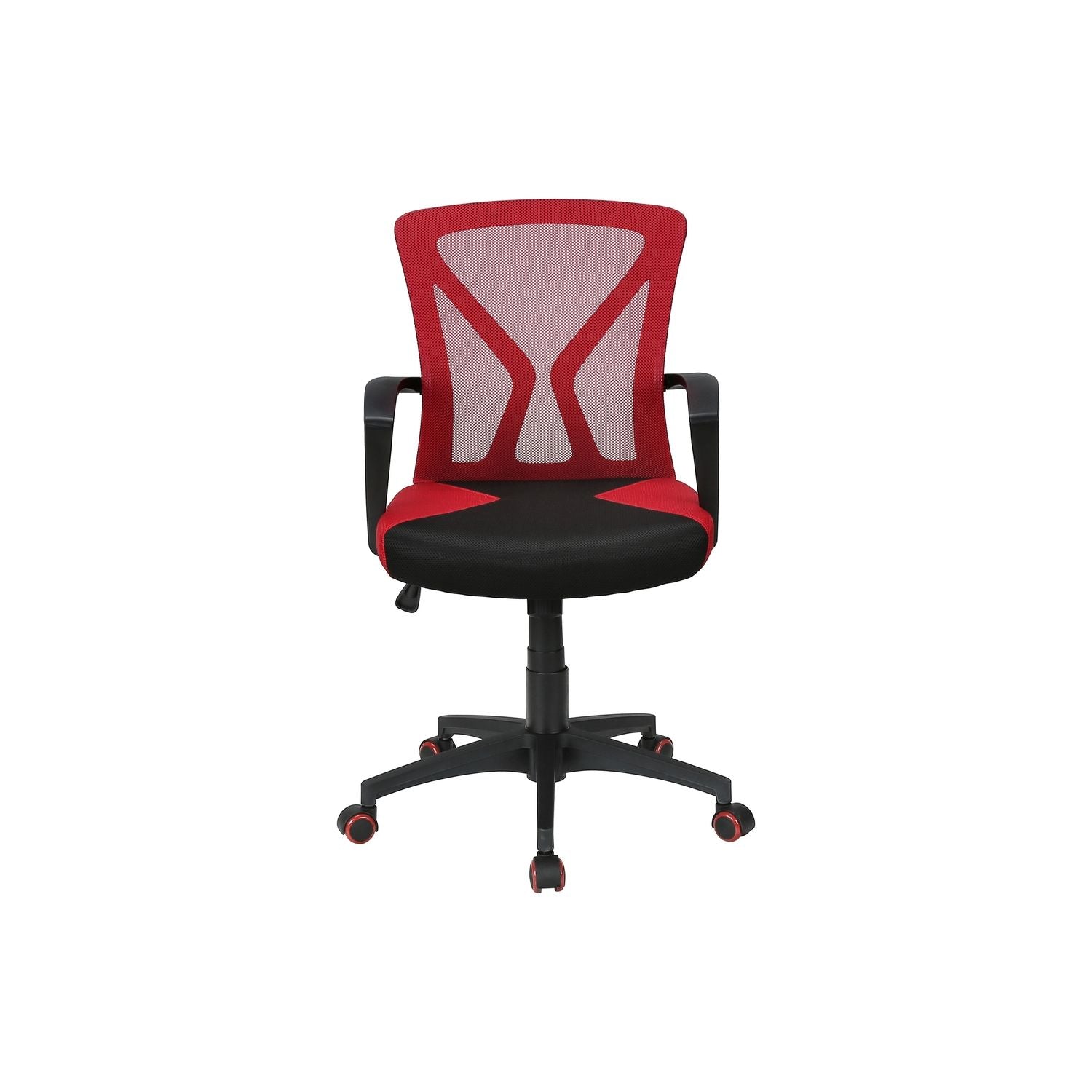 Office Chair With Adjustable Height, Swivel - Black