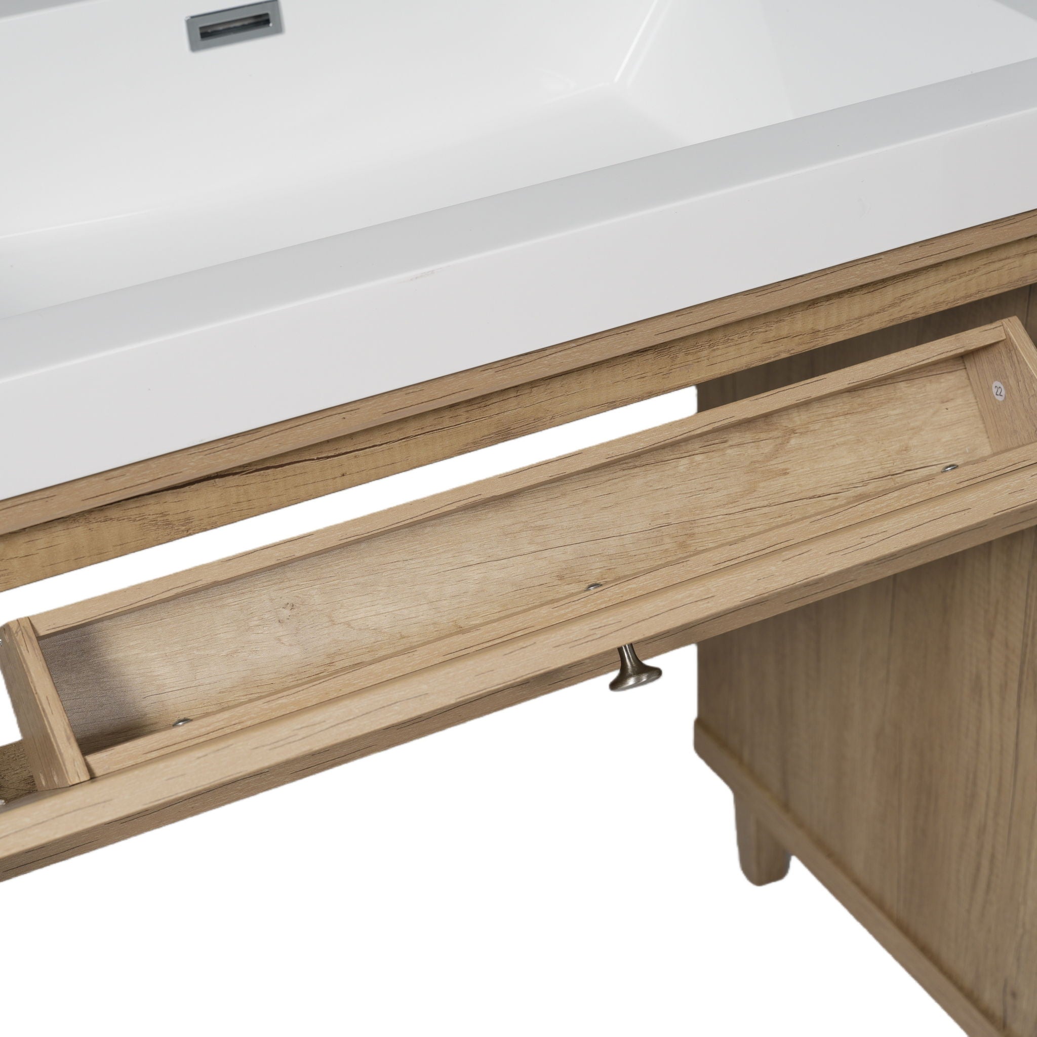 Bathroom Vanity With Sink, Spacious Storage Cabinet