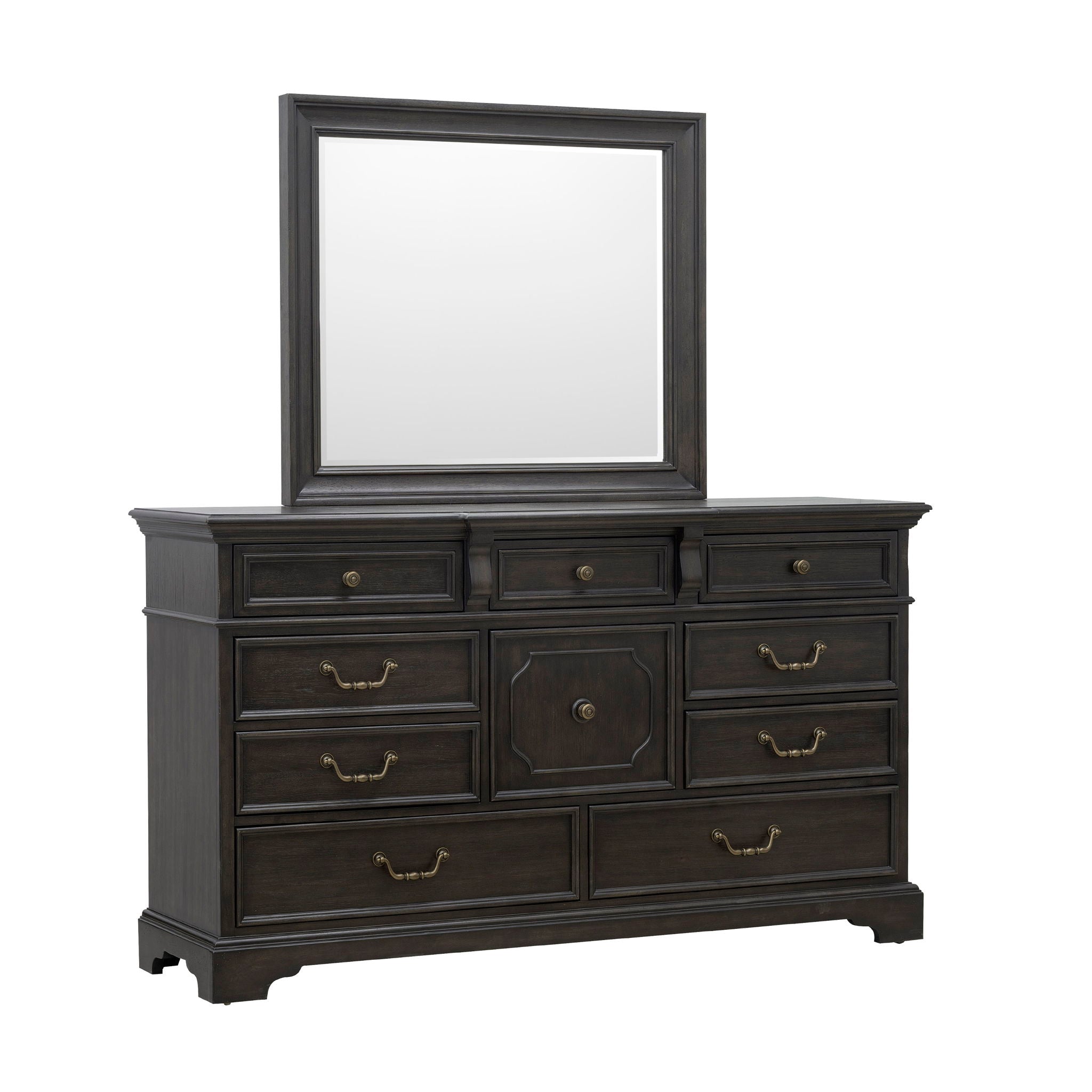 Hickory Creek - 10 Drawer Dresser - Brown