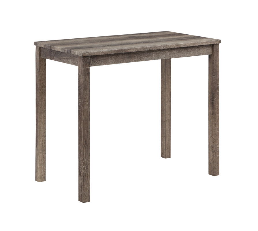 Lux - 3 Piece Counter Height Pub Table With Tufted Stools (Set of 3)