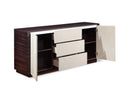 A&X Caligari Modern Oak & Grey Gloss Buffet