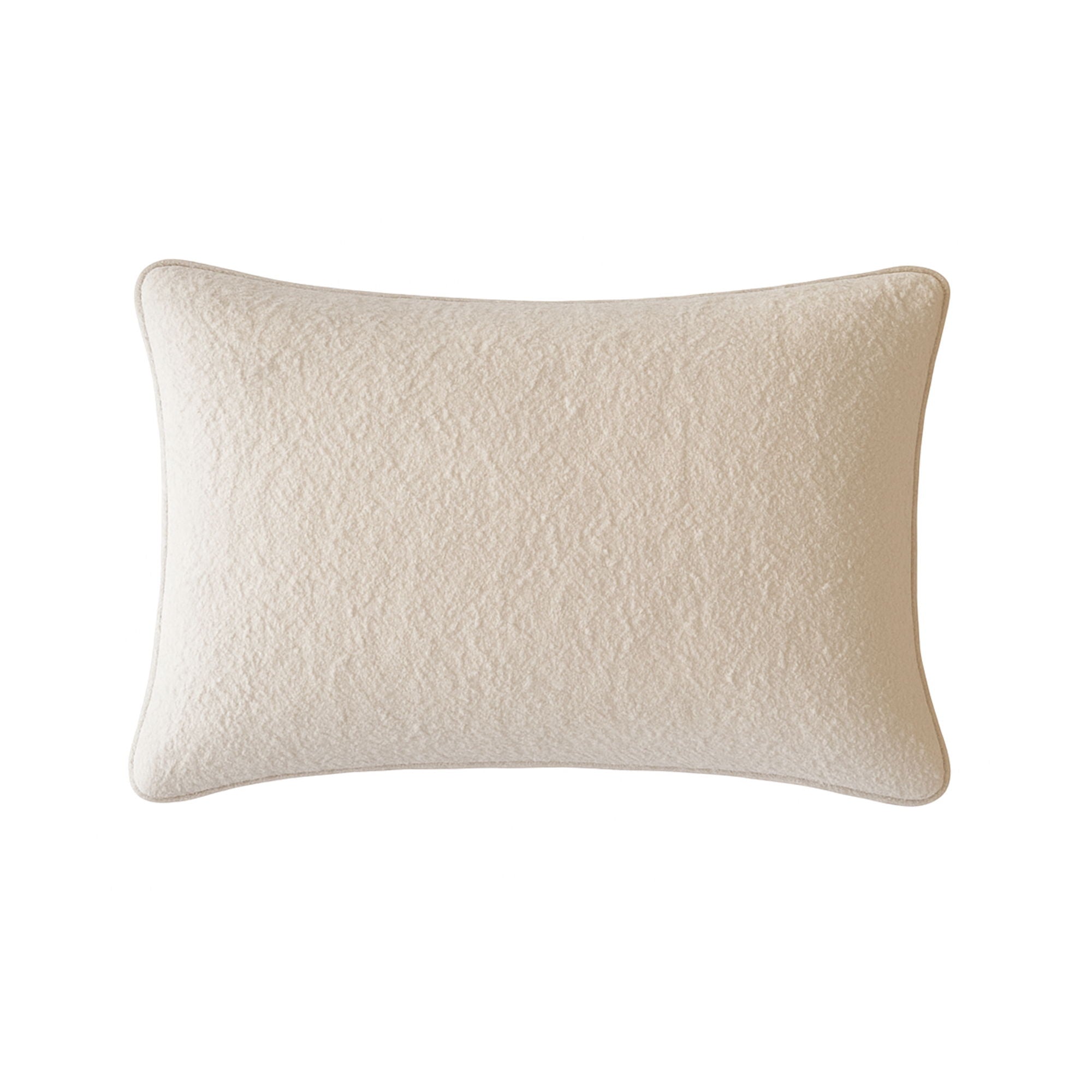 Homey Cozy - Textured Throw Pillow - Ivory