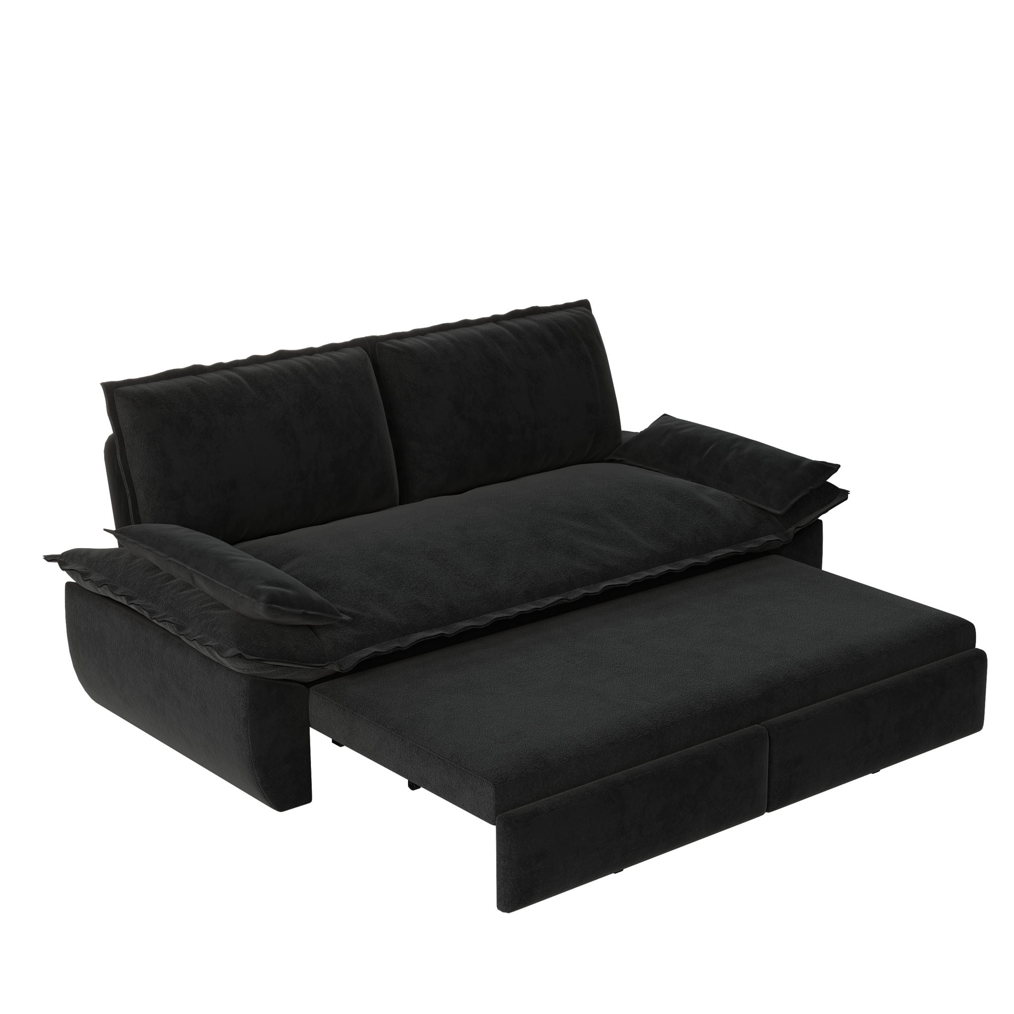 Queen Pull Out Bed, 3 In 1 Convertible Sleeper Sofa