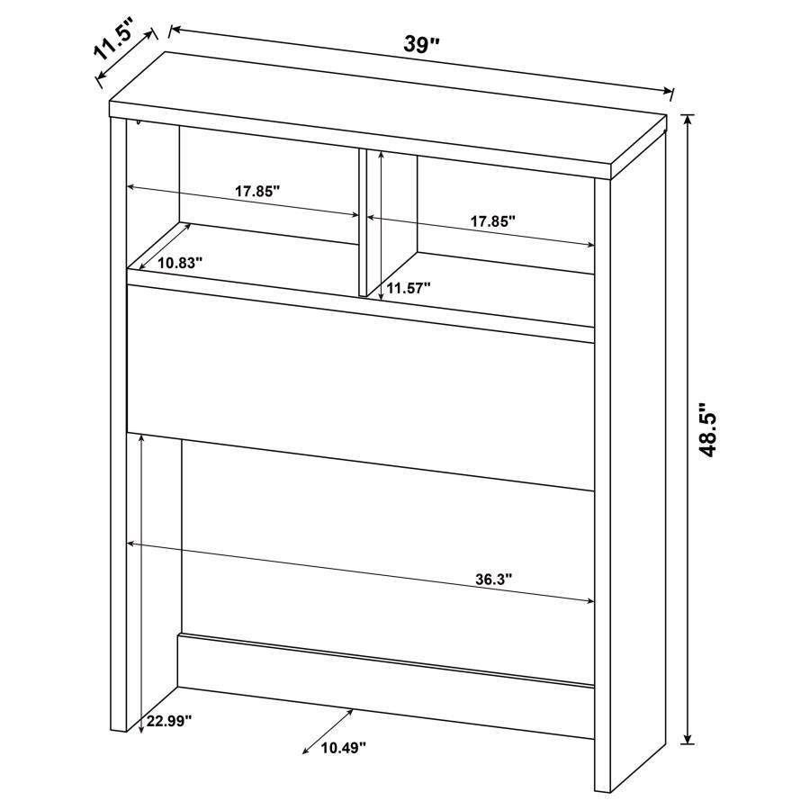 Westpark - Bookcase Headboard