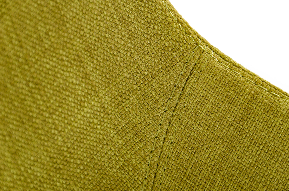 Modrest Adhil Mid-Century Green Fabric Bar Stool