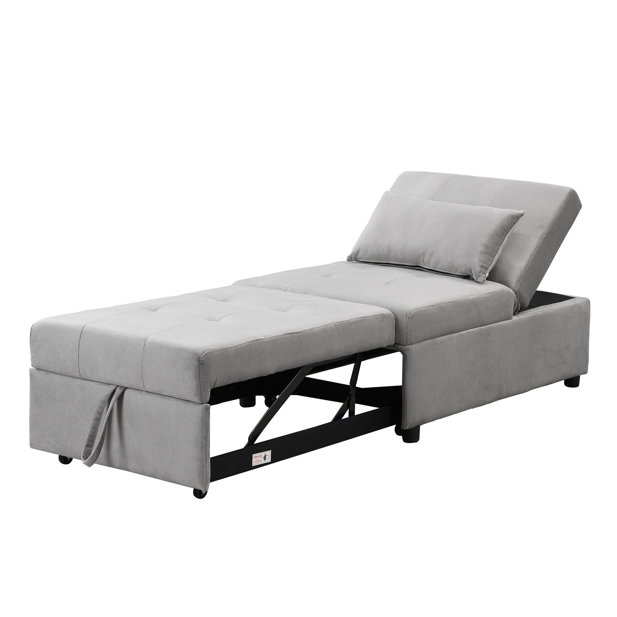 Versatile Folding Ottoman Sofa Bed Multifunctional Space Saver