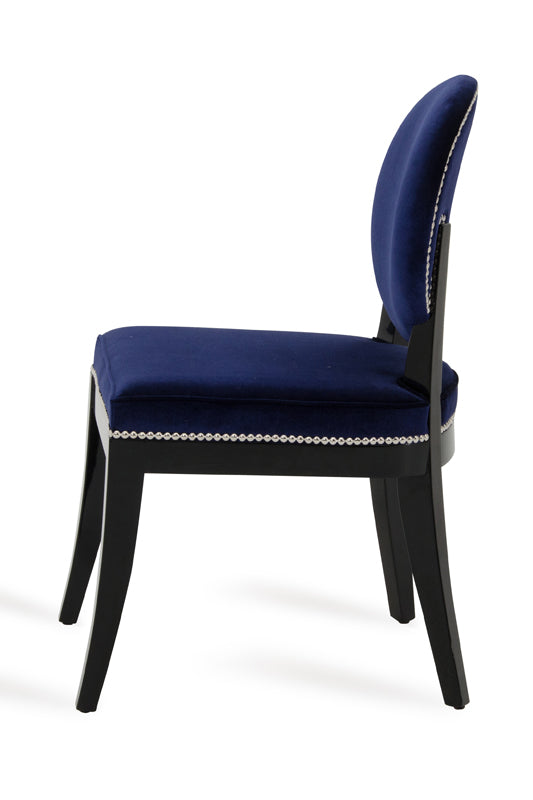 Isabella - Modern Blue Dining Chair (Set of 2)