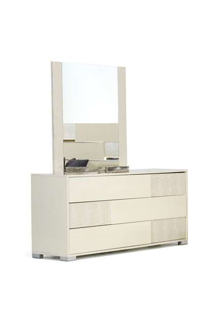 Modrest Monza  Italian Modern Beige Mirror