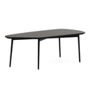 Modrest Andros - Black Marble + Black Metal Coffee Table