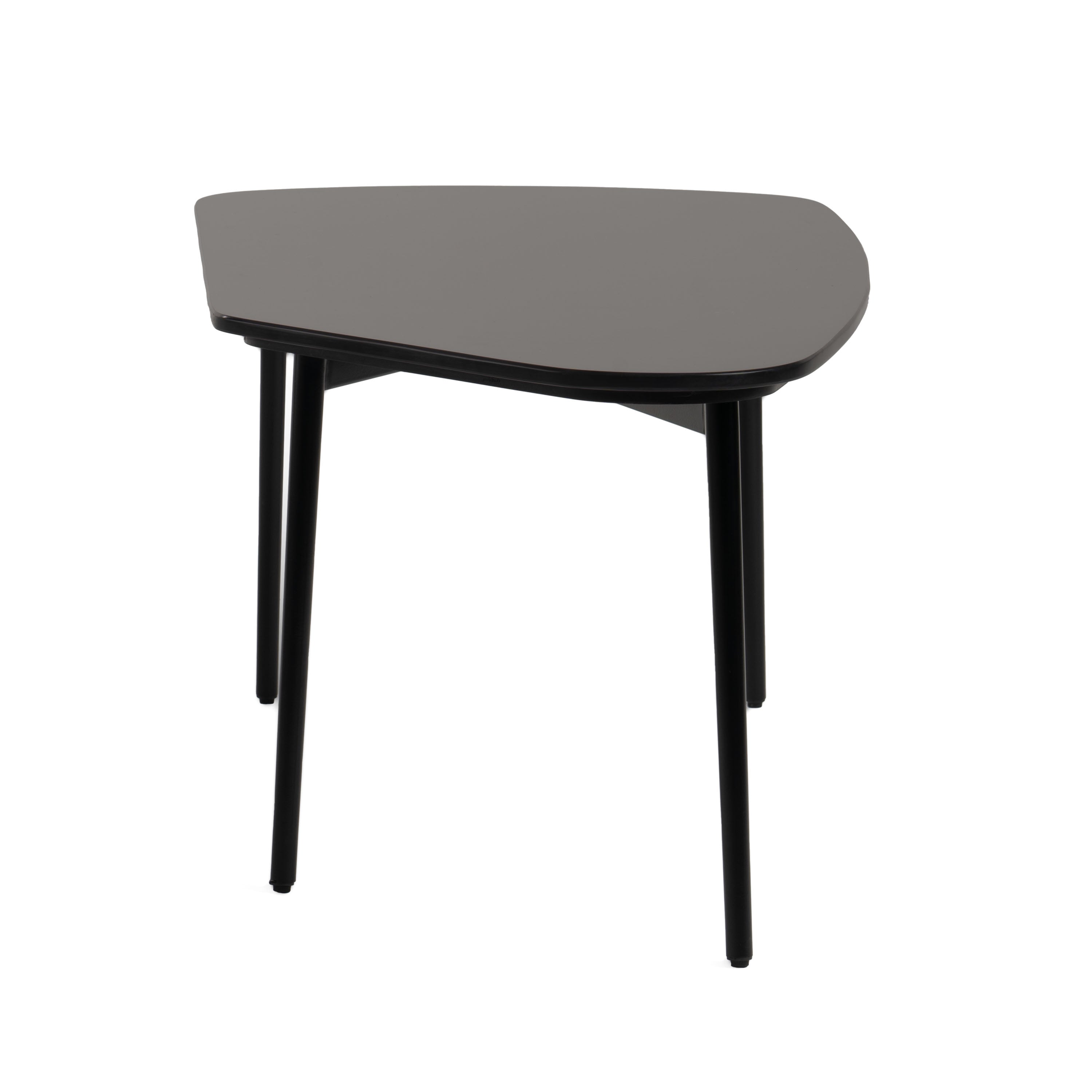 Modrest Andros - Black Marble + Black Metal Coffee Table