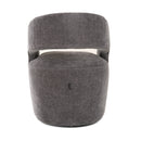 Modrest Angie - Modern Dark Grey Fabric Dining Chair