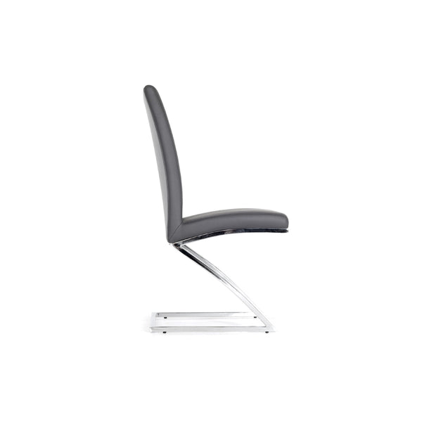 Angora - Modern Grey Dining Chair (Set of 2)