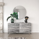 Nova Domus Aria - Italian Modern Multi Grey with texture  Dresser