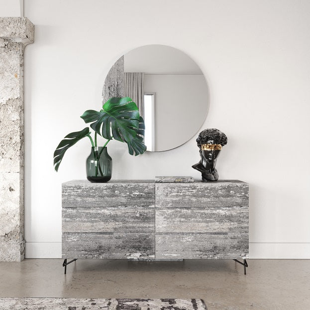Nova Domus Aria - Italian Modern Multi Grey EK Bedroom Set