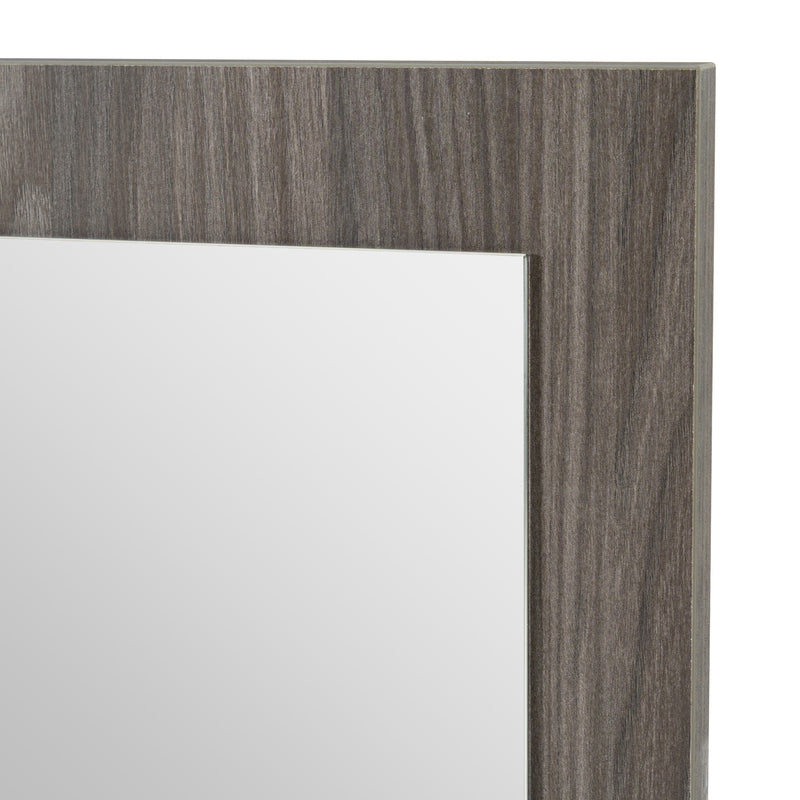 Nova Domus Asus - Italian Modern Elm Grey Mirror