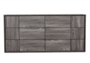 Nova Domus Asus - Italian Modern Elm Grey Dresser