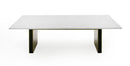 Modrest Auer - White Marble & Gold Dining Table