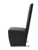 Maud - Modern White Leatherette Dining Chair (Set of 2)