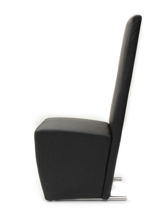 Maud - Modern White Leatherette Dining Chair (Set of 2)