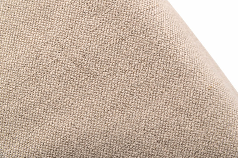 Modrest Axtell - Farmhouse Oatmeal Fabric Dining Arm Chair