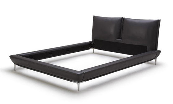 Loft Modern Eco-Leather Platform Bed