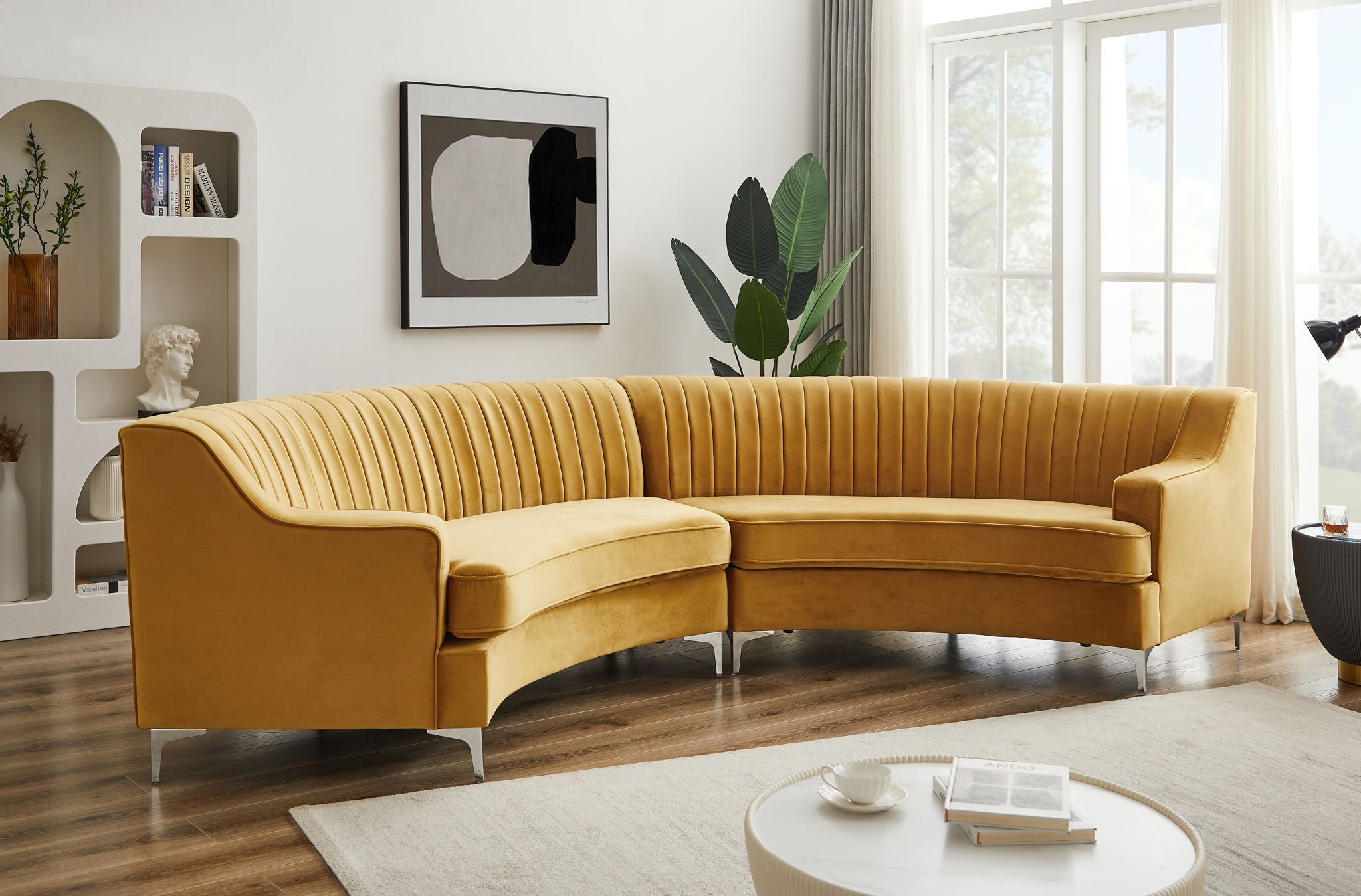 Curved Sofa