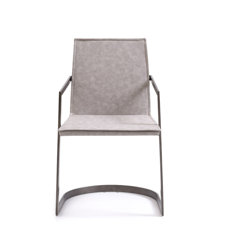 Jago - Modern White Wash Grey Dining Chair