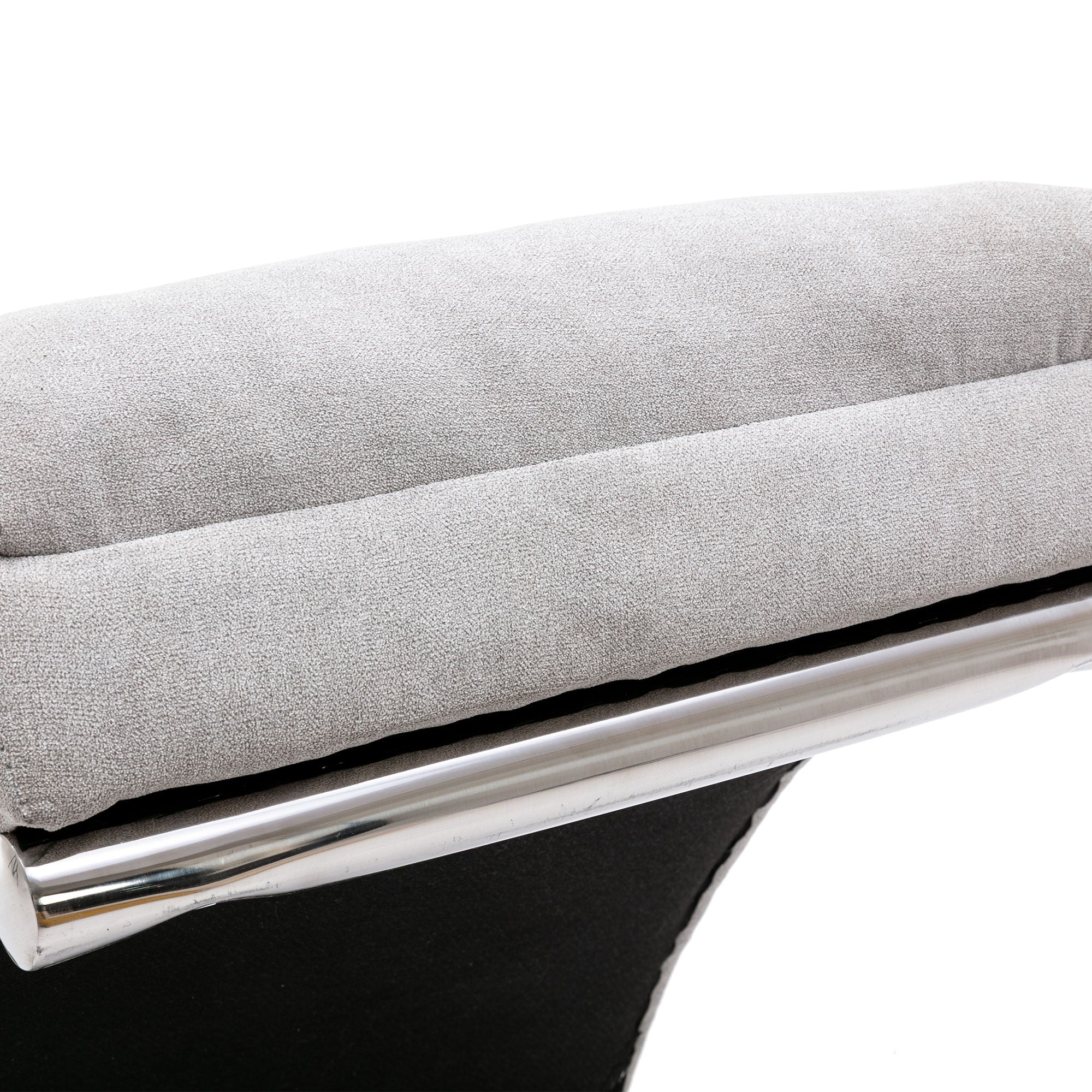 Massage Chaise Lounge Indoor With Remote Control, Ergonomic Electric Massage Lounger