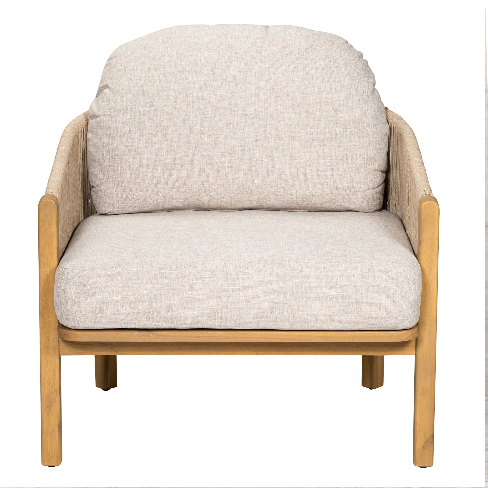 Grotta - Outdoor Wood Club Chair (Set of 2)