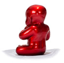 XD00584 Modern Red Baby Sitting Sculpture