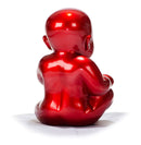 XD00584 Modern Red Baby Sitting Sculpture