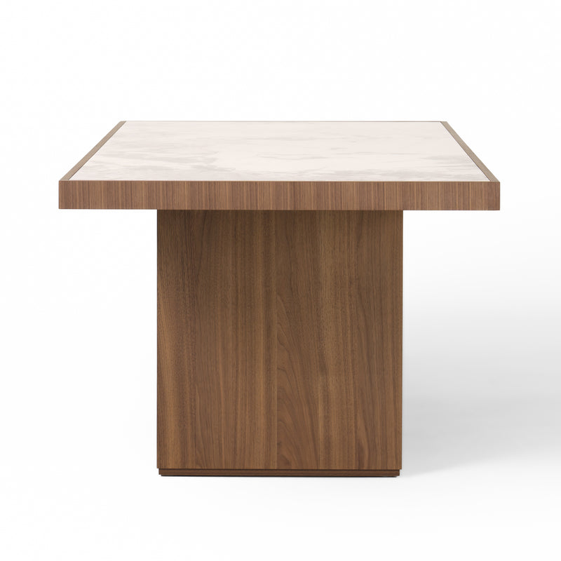 Nova Domus Bailey- Modern Walnut Rectangular Dining Table