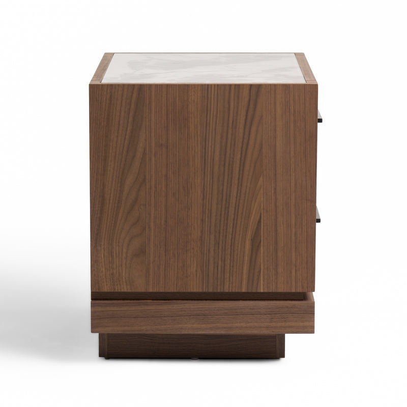 Nova Domus Bailey- Modern Walnut Nightstand