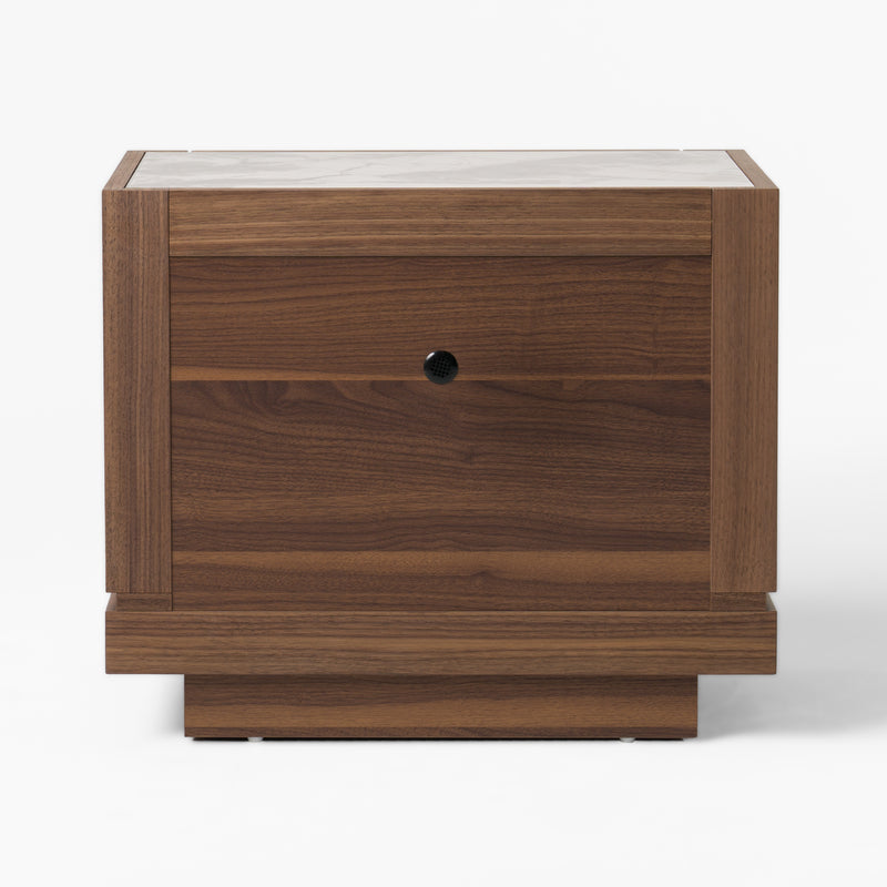 Nova Domus Bailey- Modern Walnut Nightstand