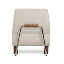 Modrest Barbara Modern Off White Accent Chair