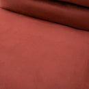 Modrest Barker - Modern Red & Brush Gold Dining Chair (set of 2)