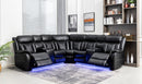 Batman Black Power Reclining Sectional – Free Area Rug or Smart TV